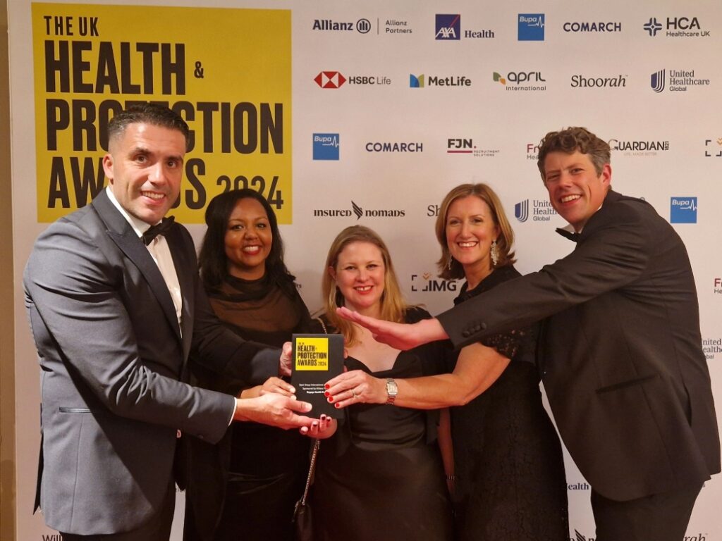 Engage Health team at Health & Protection Awards 2024
